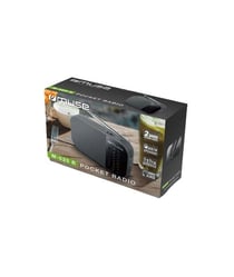 Radio portable Muse M-025R - Gris et noir - 13 x 8 x 3,2 cm