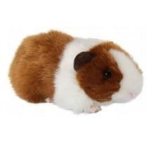 Peluche cochon d'inde brun 18 cm - living nature - an18b