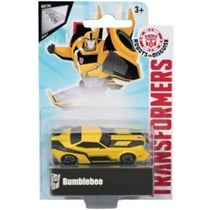 Transformers : voiture bumblebee - vehicule miniature metal jaune - voiture - hasbro