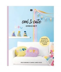 Livre Cool & Cute Crochet - Rico Design Bleu