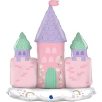 Ballon Aluminium Hélium Géant - Château Magique 74 cm