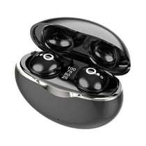 Ecouteurs Bluetooth Mini Sports Sans Fil Confortable Anti Bruit Waterproof Noir YONIS