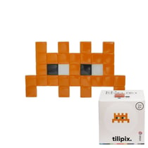 Kit mosaïque DIY pixel art - Little monster - Orange