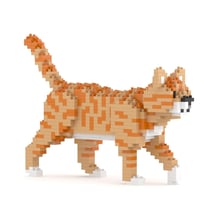 Mini Chat Tigré roux Taille standard | JEKCA | 14 ans et +