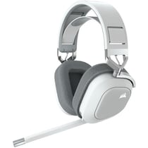 Casque Gaming Sans Fil HS80 RGB Wireless Blanc Son Dolby Atmos Microphone Omnidirectionnel
