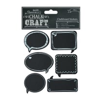 24 stickers ardoise bulles Docrafts