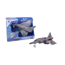 Avion De Chasse 26Cm A Friction Sonique - Bleu - MGM