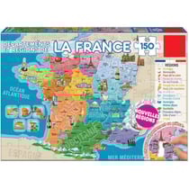 Puzzle carte de france : departements et regions 150 pieces - educa - 17238