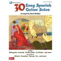 Mark phillips : 30 easy spanish guitar solos - recueil + enregistrement(s) en ligne