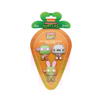 Les Tortues Ninja - Pack 3 figurines Pocket POP! D/M/S 4 cm