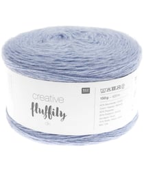 Coton à tricoter Creative FLUFFILY - 150 GR - Rico Design 20 Lavande