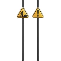 10 Pailles Papier - Chantier