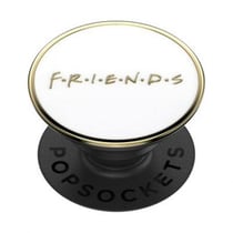 PopSockets Pop Grip pour Smartphones Enamel Friends avec PopTop Interchangeable Noir