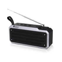Enceinte Bluetooth Portable Stéréo TWS Son Puissant Autonomie 1200mAh FM AUX Noir YONIS