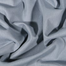 Tissu Coton uni Grande largeur 280cm Santorin Bleu ancien