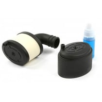 Robitronic Filtre à air plat avec habillage anti-pluie 1/8 avec kit huile