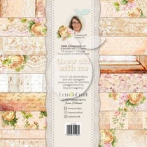 8 papiers scrapbooking 30.5 x 30.5 cm LemonCraft GROW OLD WITH ME