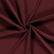 Tissu Gabardine de Viscose extensible Noelia uni Bordeaux