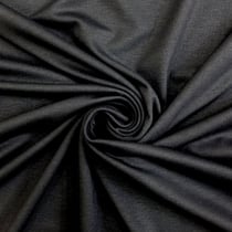 Tissu Jersey Viscose uni Gris anthracite