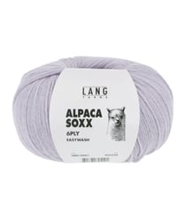 Pelote de laine Alpaca Soxx 6-PLY - 150GR - Lang Yarns 0007 Violet Lilas