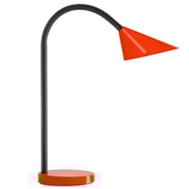 SOL lampe design LED rouge