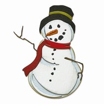 Gabarit de découpe pour machine - Sizzix Tim Holtz - Mr. Frost - 9 pièces