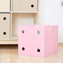 Boîte de rangement DICE rose 4
