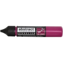 Marqueur peinture acrylique Abstract Liner Sennelier Pourpre Hélios