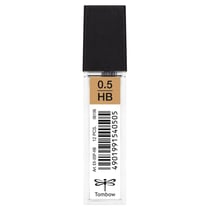 Mine de rechange pour porte-mine TOMBOW - Pointe 0,5 mm - Dureté HB - Lot de 12
