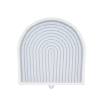 Moule en silicone 22,2 cm x 22 cm x 2 cm - Arc-en-tiel
