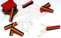 Crayons de cire arc-en-ciel Boite de 25 pièces