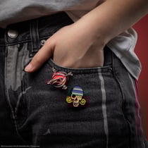 Set de 2 Pin's Nami & Arlong