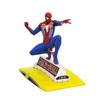 Marvel - Statuette Spider-Man 2018 Video Game Gallery Spider-Man on Taxi 23 cm