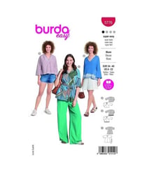 Patron Burda Easy n°5776 – Chemisier Femme Tailles 34-48 taille n°FR 34-48