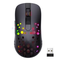 Souris Ergonomique RGB Sans Fil Avec 6 Boutons Programmables Et 10000 DPI YONIS