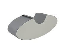 Coussin rocker – couleur blanc gris - Velinda
