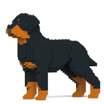 Chien Rottweiler queue levée Taille standard | JEKCA | 14 ans et +