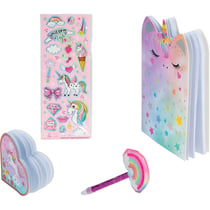 Sac avec papeterie 24cm licorne - WDK GROUPE PARTNER