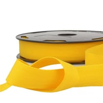 Bobine 50m sergé coton Jaune citron