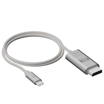 LinQ Câble USB-C vers HDMI 2m 8K Ultra HD Série ProCable Gris clair