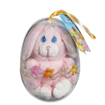 Peluche - Oeuf p'tit poulailler lapin - 12 cm