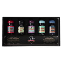 Encre pour calligraphie - 5 flacons - Assortiment de couleur - Herbin - Spécial 350 ans