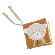 Livre d'éveil bébé en coton bio