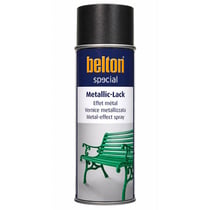 Spray de peinture - Effet métal - Anthracite - Décoratif - Intérieur/extérieur - Belton