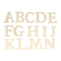Alphabet bois 130 pièces - Artemio