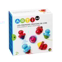 6 premiers crayons de cire Oxybul