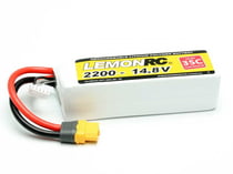 Batterie LiPo 4S LemonRC 2200mah - 14,8V (35C) XT60