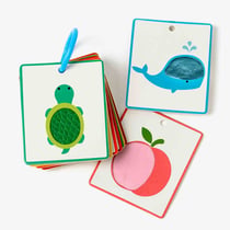 10 Cartes imagier à toucher Oxybul