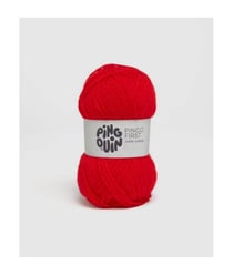 Fil à tricoter PINGO FIRST - Pingouin - certifié Oeko-Tex Rouge