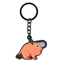 Chainsaw Man - Porte-clés caoutchouc Pochita Sitting
